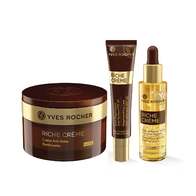 Sett - Riche Creme SPF, Dagkrem, Serum, Nattkrem