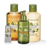 Sett - Vanilje (Bodylotion, håndkrem, håndsåpe & dusjgelé)